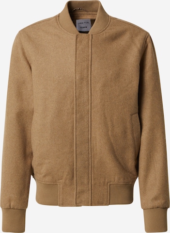 DAN FOX APPAREL Jacke 'Domenic' in Beige: predná strana