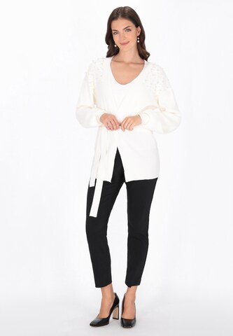 usha BLACK LABEL - Cárdigan en blanco