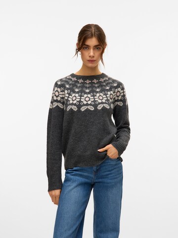 VERO MODA - Jersey 'VMSIMONE' en gris: frente