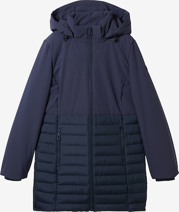Veste mi-saison TOM TAILOR en bleu : devant