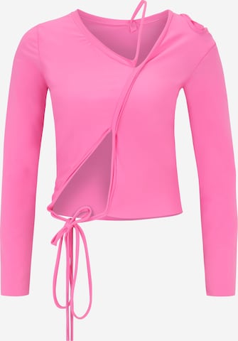 ABOUT YOU REBIRTH STUDIOS Shirt 'Livia' in Pink: predná strana