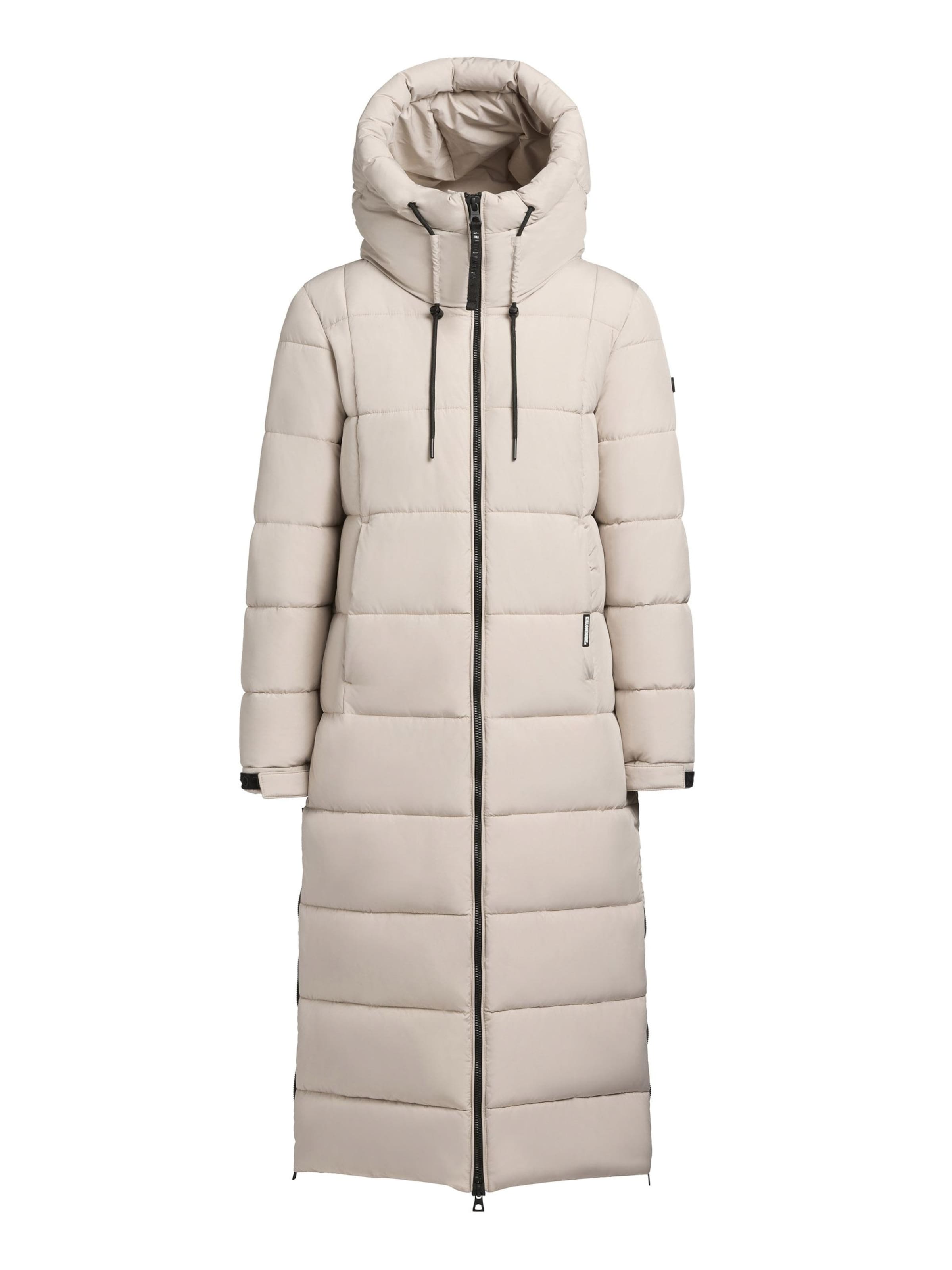 khujo Wintermantel in Beige: Vorderseite