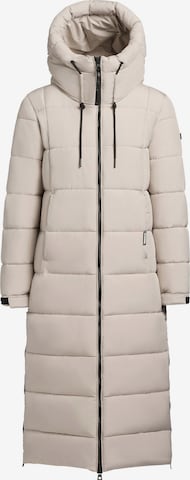 khujo Wintermantel in Beige: Vorderseite