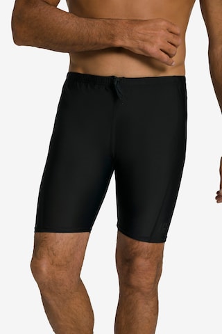 JAY-PI Swim Trunks in Black: front