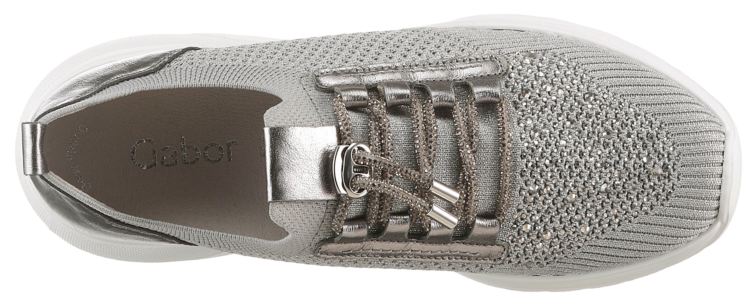 GABOR Platform trainers in Grey