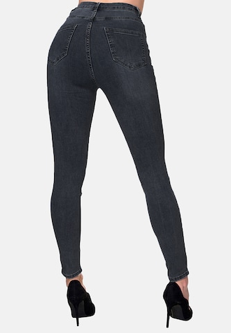 Elara Skinny Jeans in Schwarz