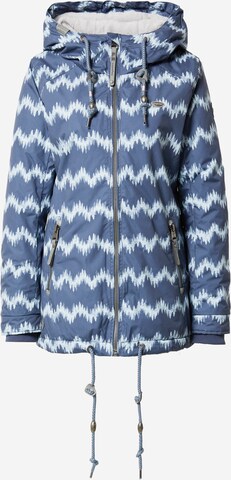 Ragwear Jacke 'ZUZKA' in Blau: predná strana