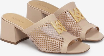 Kazar Pantolette in Beige