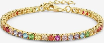 Cala Rose Armband 'RAINBOW' in Gold: Vorderseite