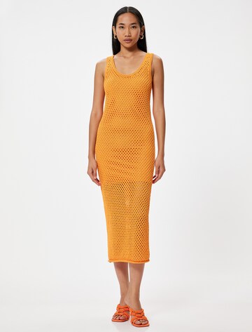 Koton Knitted dress in Orange: front