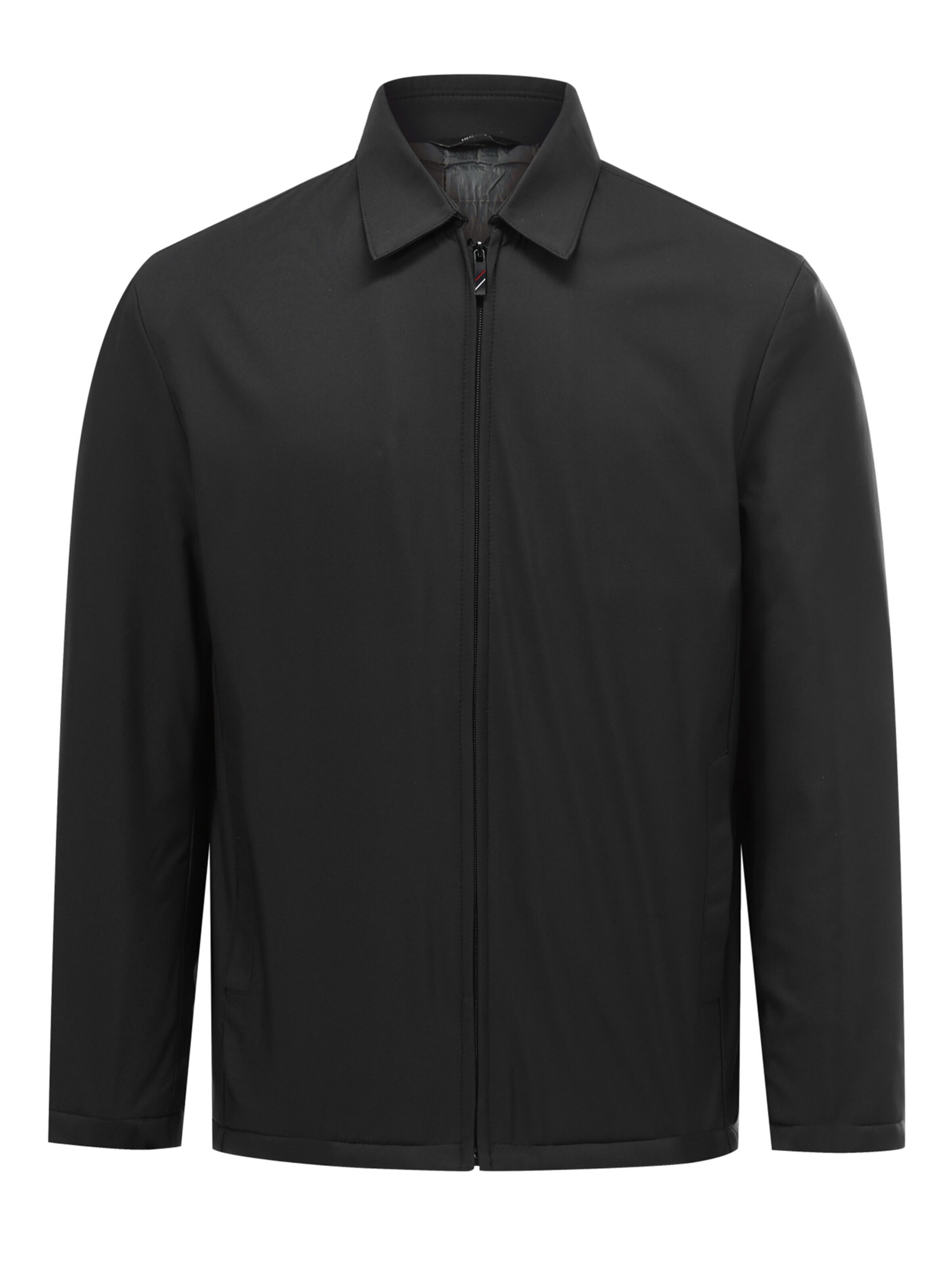 ALLTHEMEN Übergangsjacke 'Zugluft'‌‌‌‌ in S in schwarz, Produktansicht