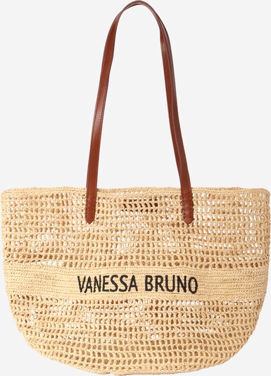 Vanessa Bruno Strandväska 'PANIER' i sand / brun / svart, Produktvy