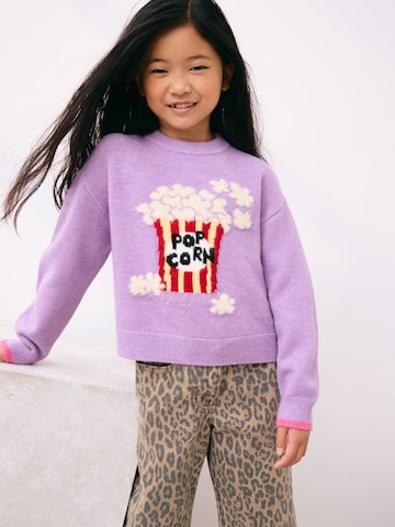 Next Tröja i lila: framsida