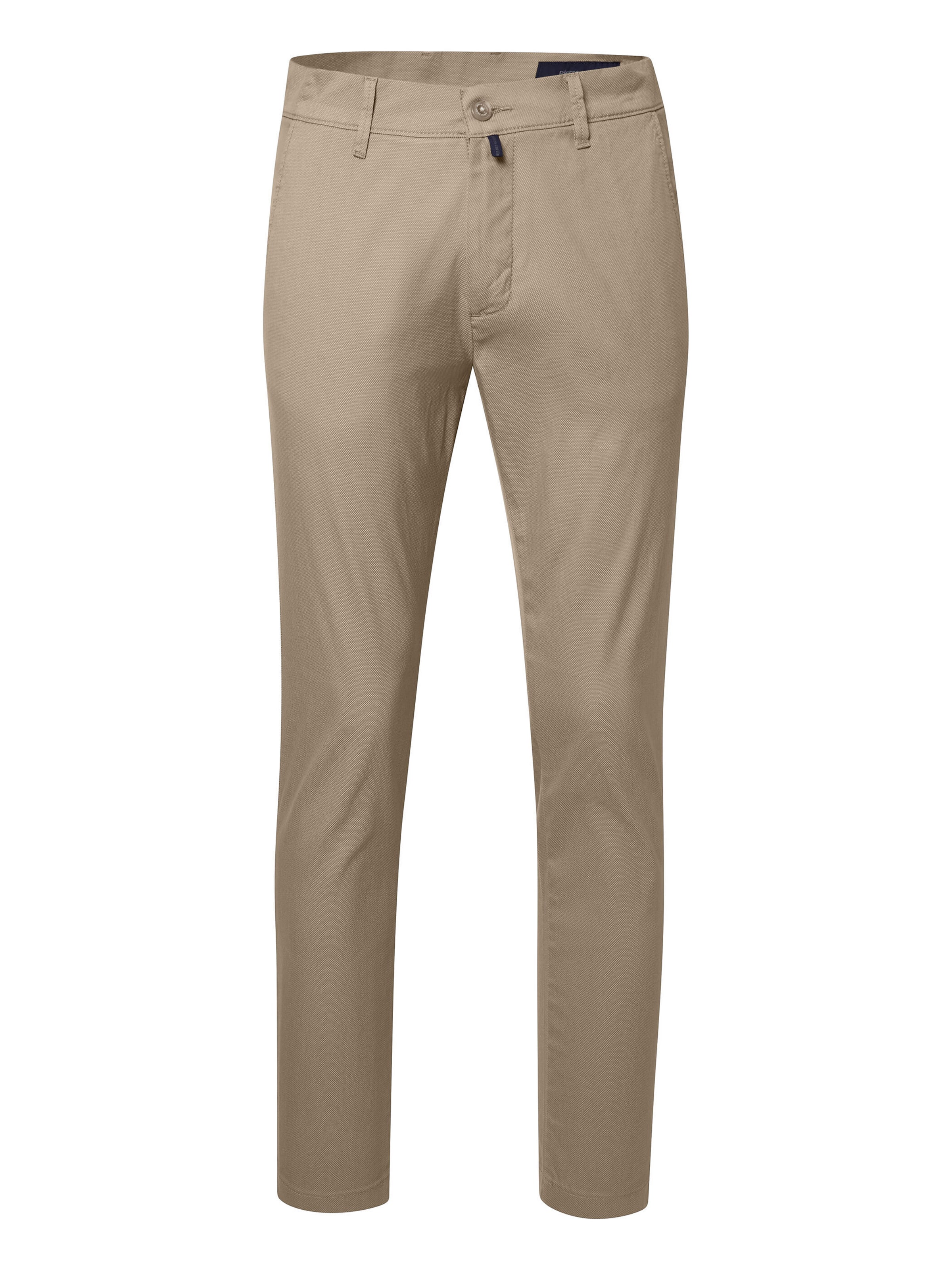 Regular Pantalon chino 'Calais' PIERRE CARDIN en beige : devant