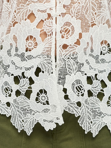 Camicia da donna 'OBJElera' di OBJECT in bianco
