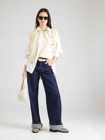 T-shirt ONLY en jaune