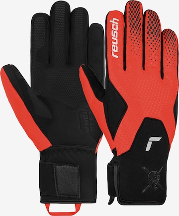REUSCH Sporthandschuhe 'Worldcup Warrior Speedline' in Rot: Vorderseite