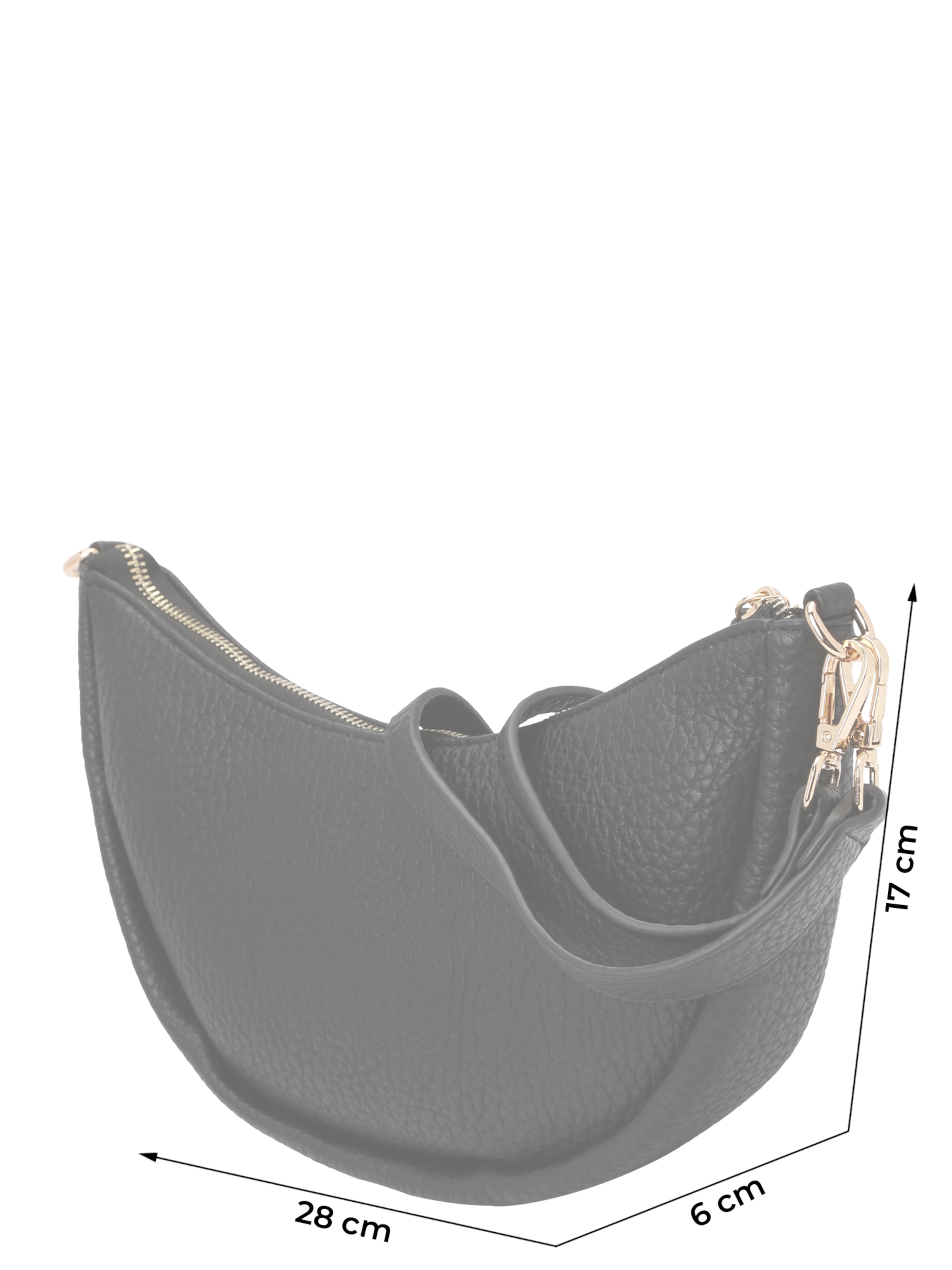 BALDININI Сумка через плечо 'Wendy 001' в Черный: спереди