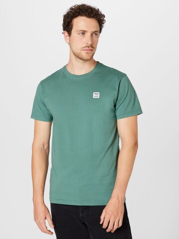 T-Shirt 'Gabriel' Iriedaily en vert : devant