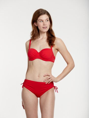 SUNFLAIR Balconette Bikini top 'Mix&Match' in Red: front