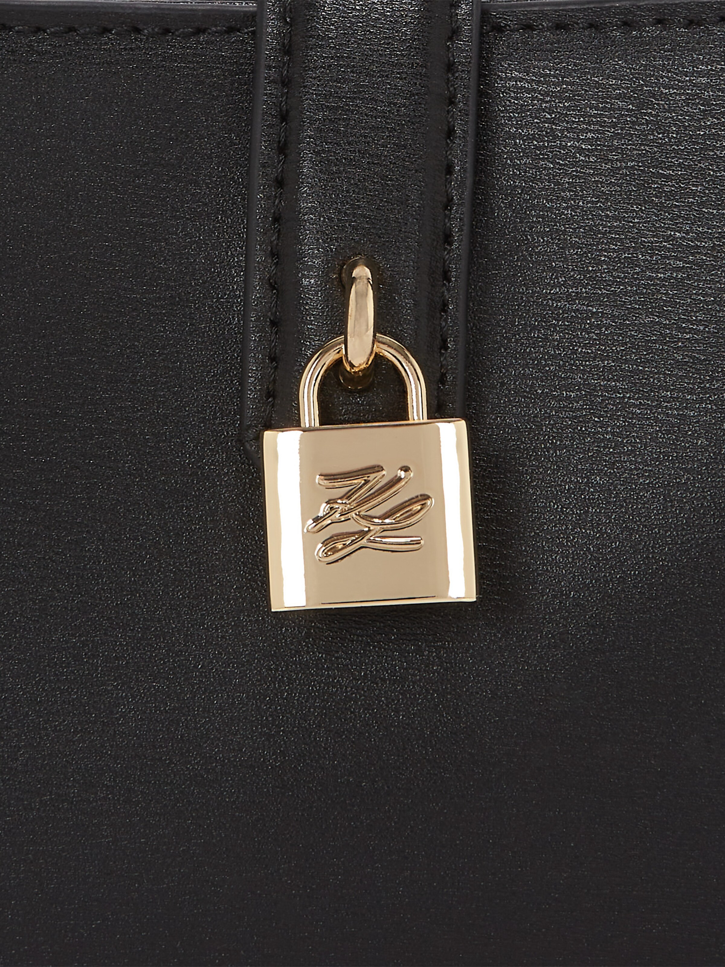 Karl Lagerfeld Torba na ramię w kolorze czarny