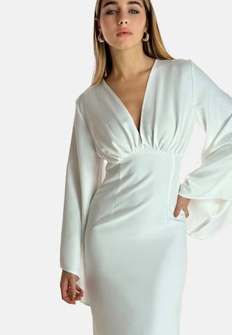 Robe Elara en blanc