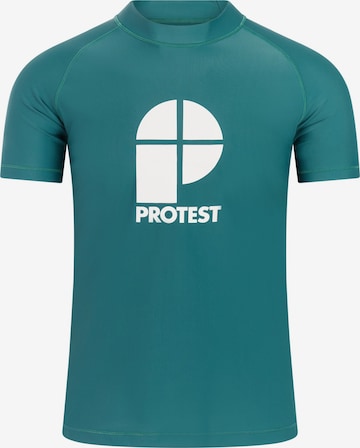PROTEST Functioneel shirt 'PRTCATER' in Groen: voorkant