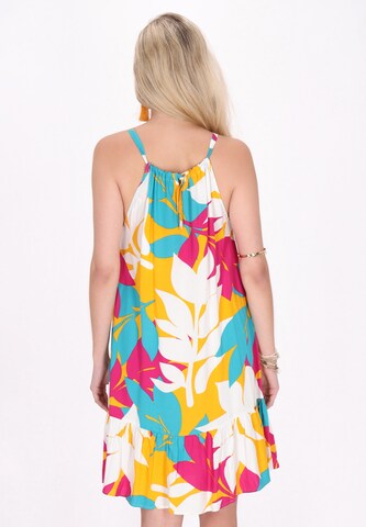 Robe d’été IZIA en mélange de couleurs