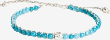 Samapura Jewelry Armband 'Apatit' in Blauw: voorkant