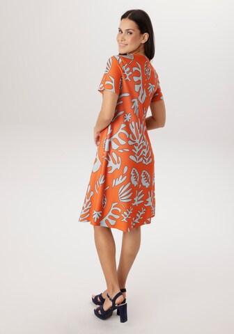 Aniston SELECTED Summer Dress in Orange