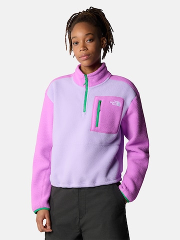 THE NORTH FACE Athletic Sweater 'YUMIORI' in Purple: front