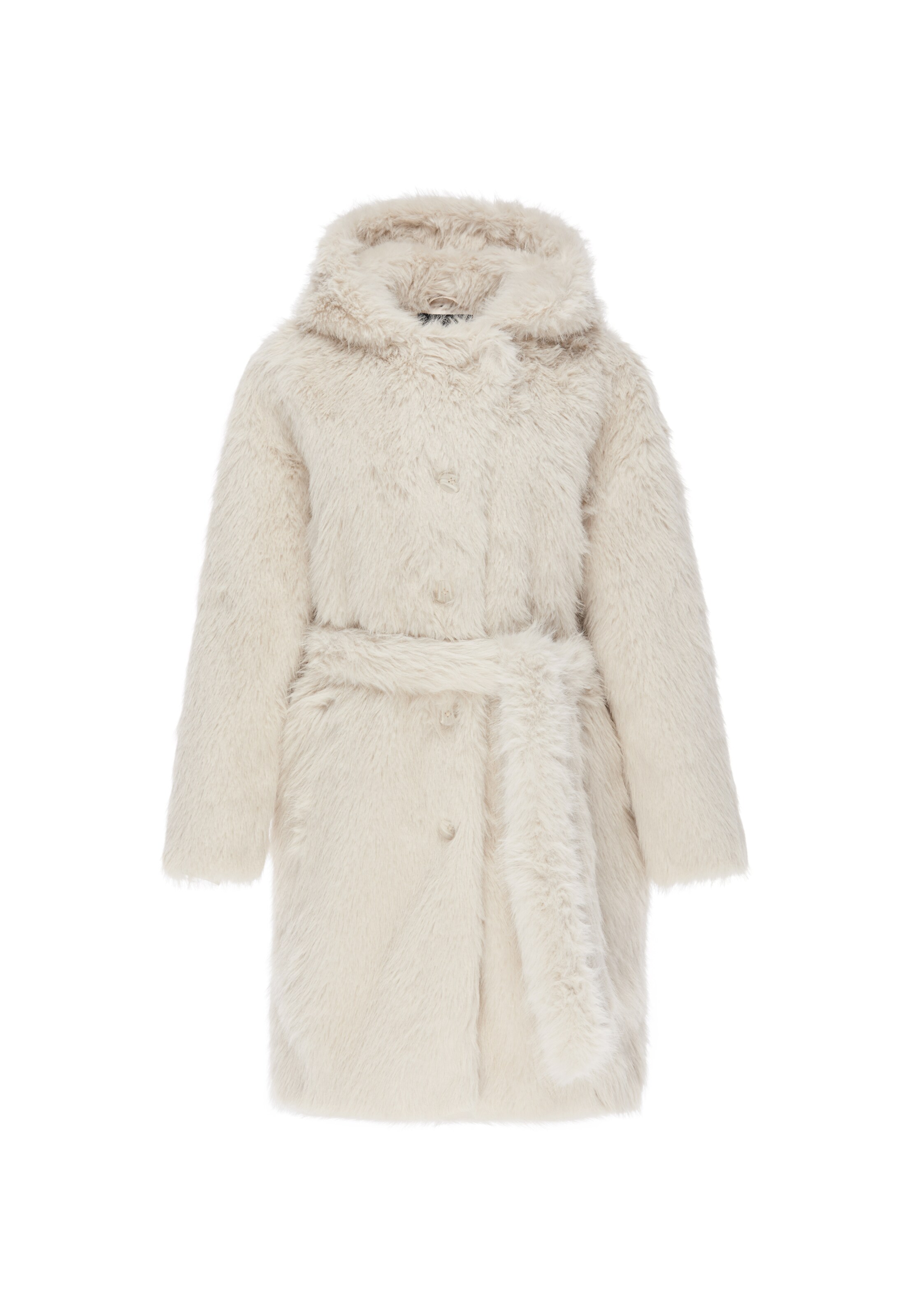 DreiMaster Klassik Winter coat in White: front