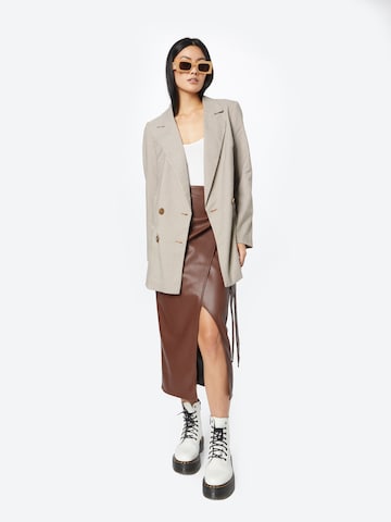 River Island Rok 'SARONG' in Bruin