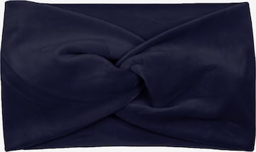 styleBREAKER Hair jewelry 'Samt Stirnband mit Twist Knoten' in Blue: front