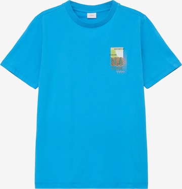 T-Shirt s.Oliver en bleu : devant