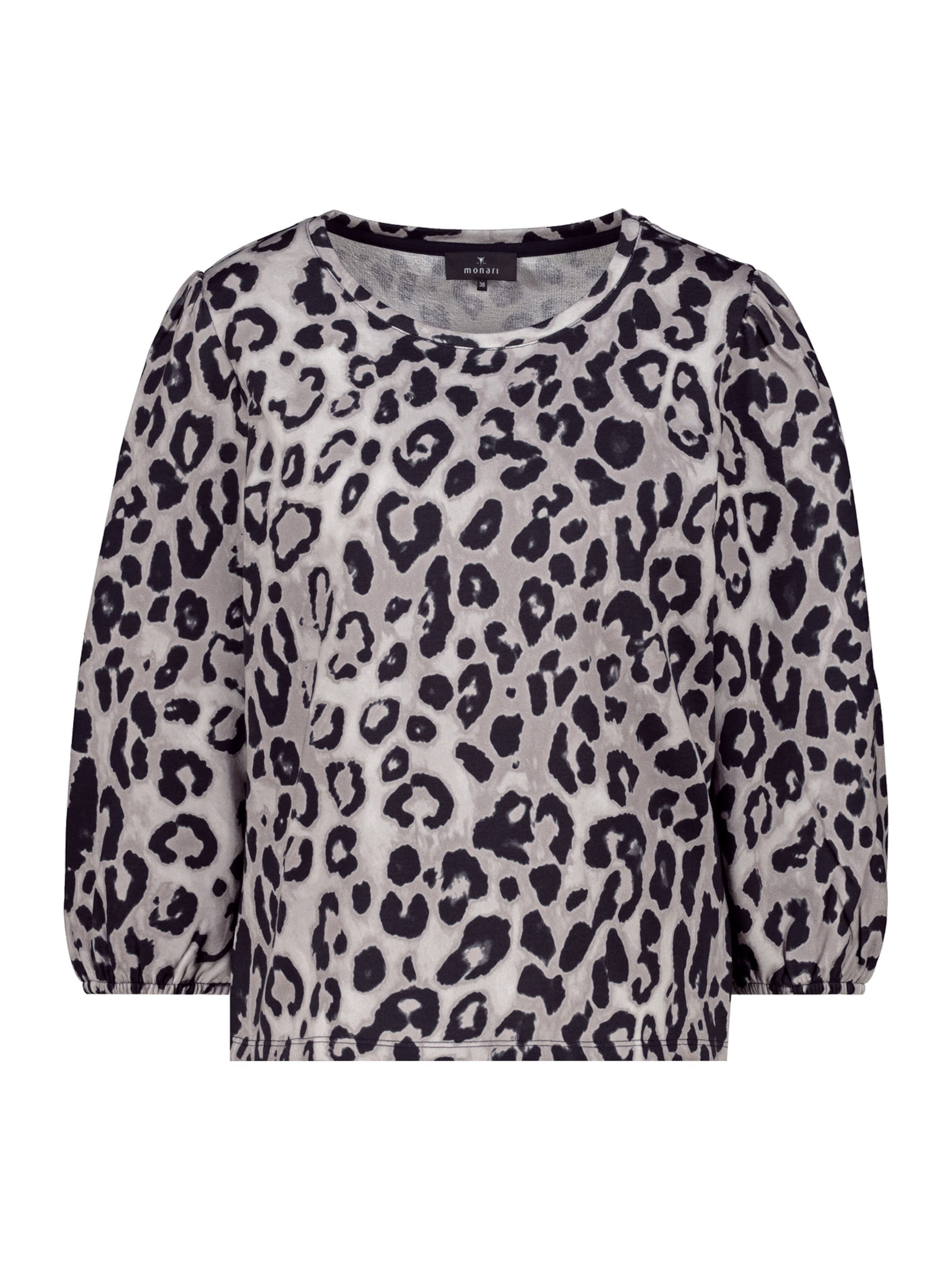 Camicia da donna monari di colore talpa / nero / bianco, Visualizzazione prodotti