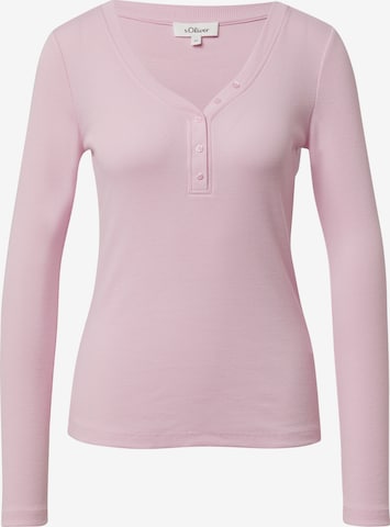 s.Oliver Shirt in Pink: front