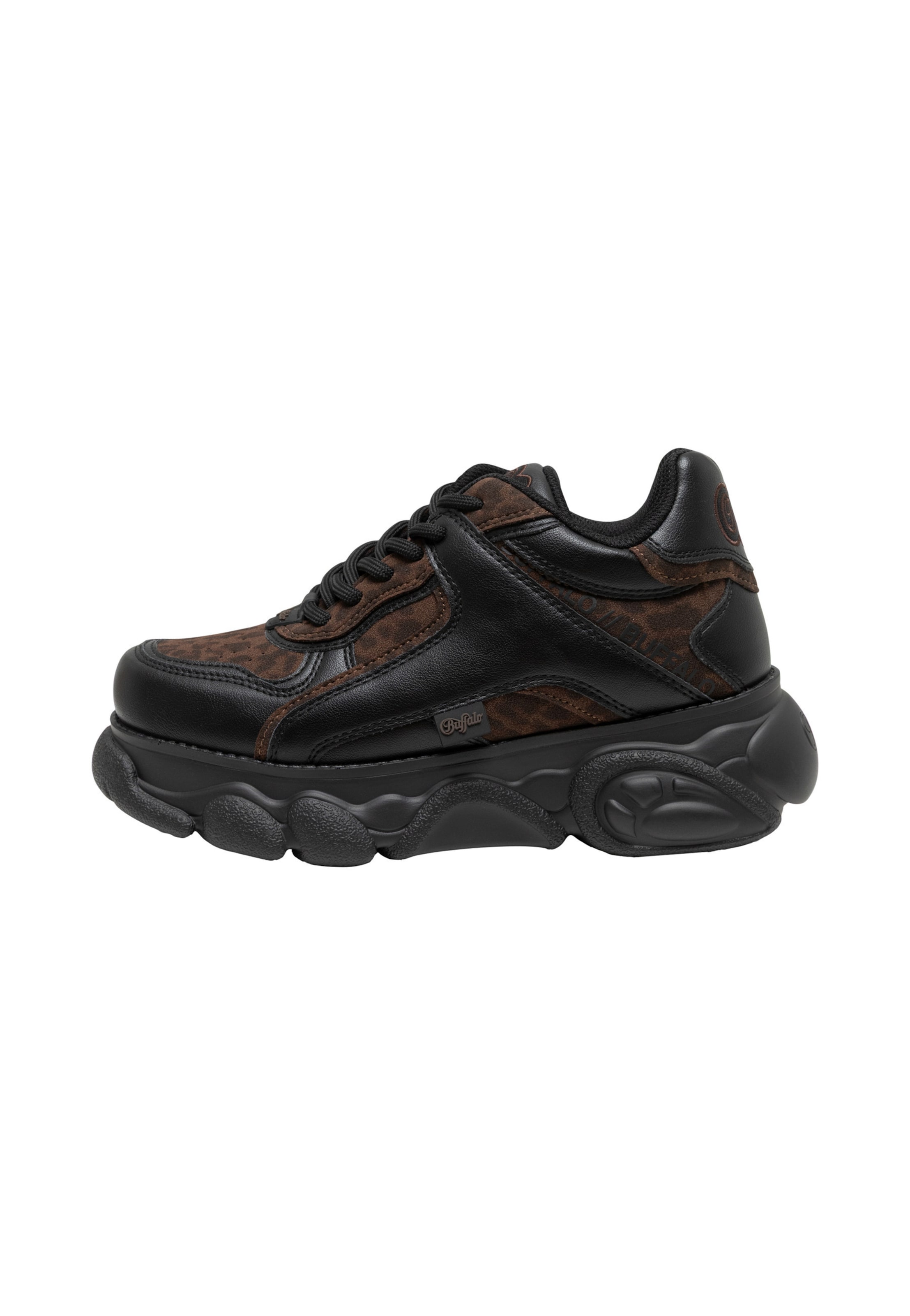 BUFFALO Sneakers laag 'Echo' in Zwart: voorkant