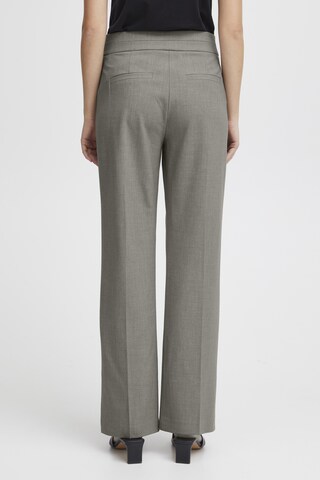 regular Pantaloni con piega frontale 'Danta' di b.young in grigio