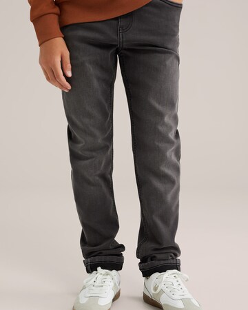 WE Fashionregular Traperice - siva boja: prednji dio
