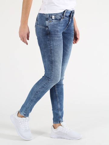 Miracle of Denim Skinny Jeans 'Ellen' in Blue