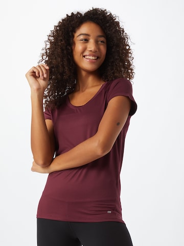 Marika Functioneel shirt 'TRISHA' in Rood: voorkant