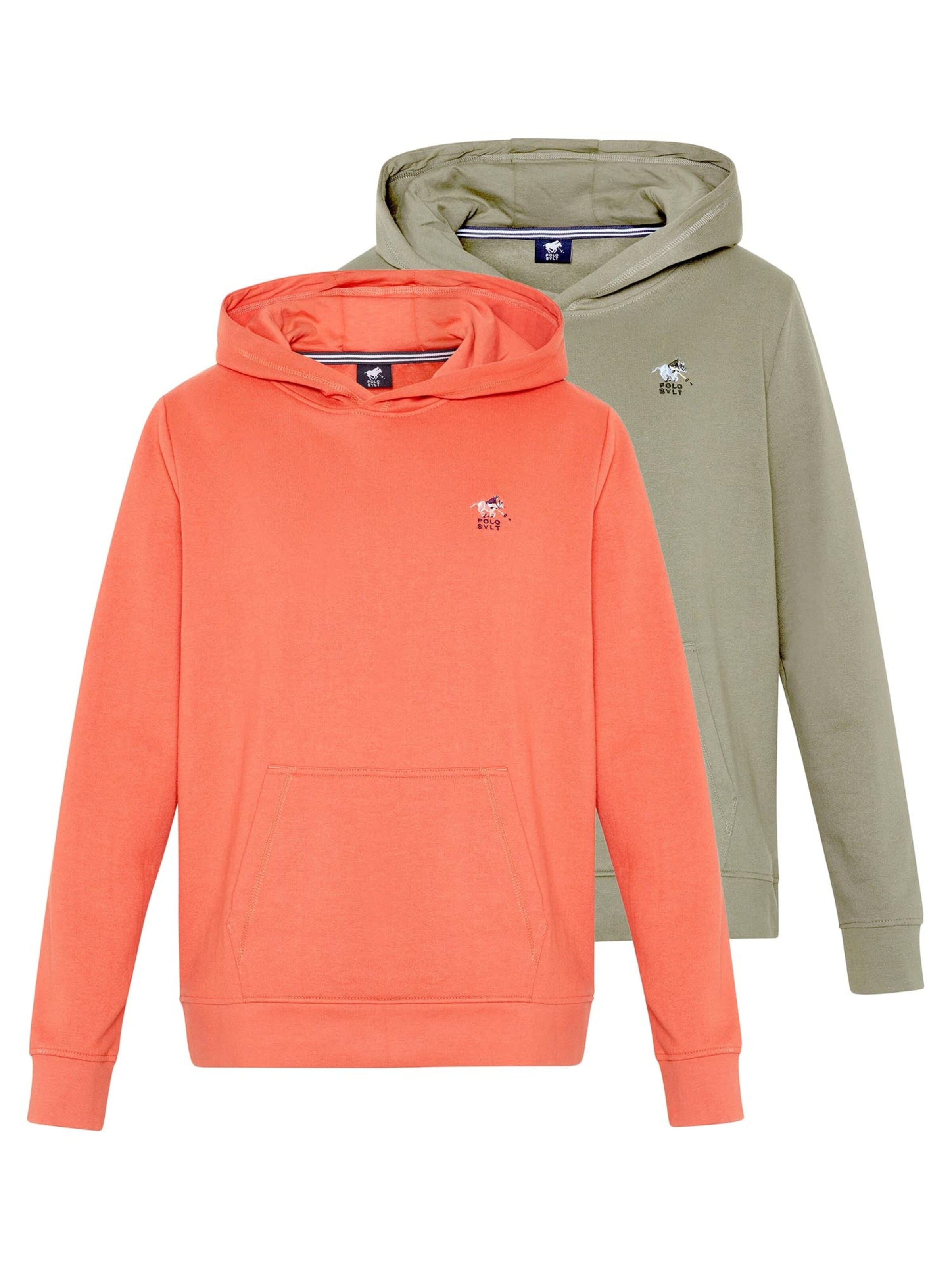 Polo Sylt Sweatshirt 'Basic' in Green: front