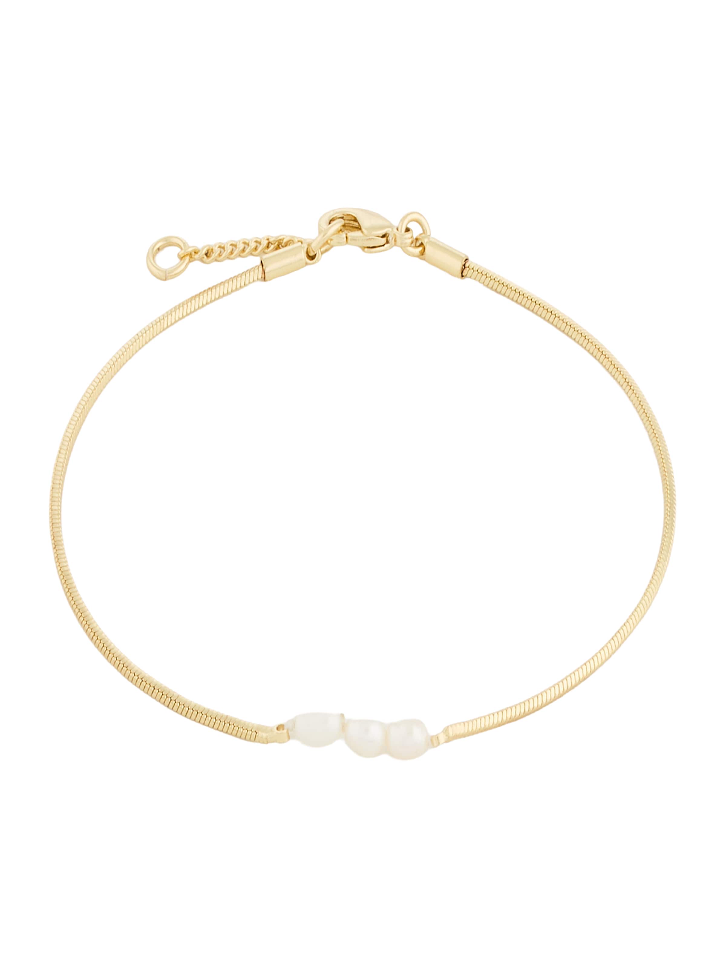 & Other Stories Armband in XS/S in de kleur Goud / Parelwit, Productweergave