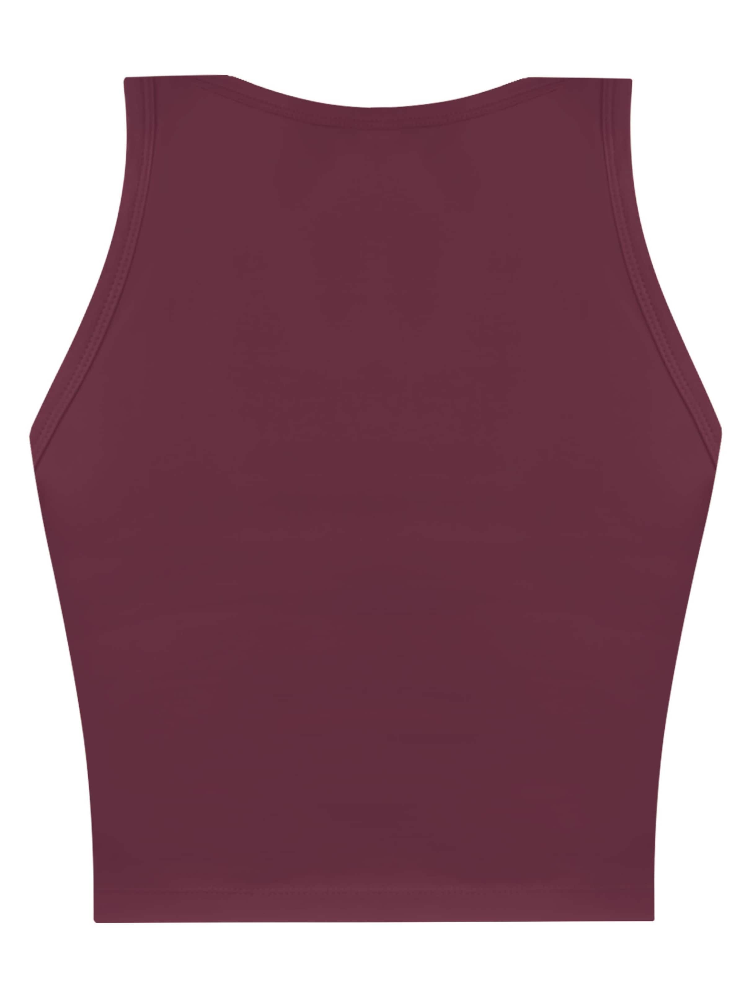 Top 'Niah' di Janice in rosso