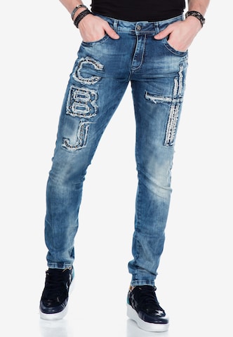 CIPO & BAXX Regular Jeans 'Cbj' in Blau: predná strana