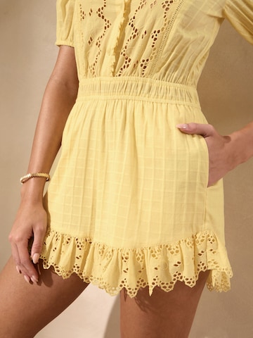 Tuta jumpsuit di Lipsy in giallo