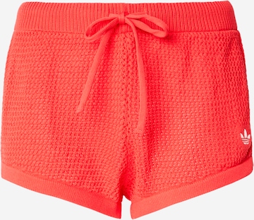 Pantaloni de la ADIDAS ORIGINALS pe roșu: față