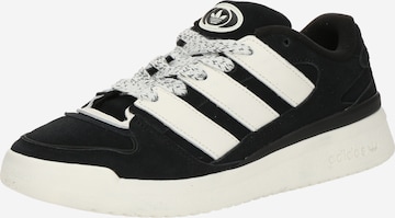 ADIDAS ORIGINALS Matalavartiset tennarit 'FORUM2000' värissä musta: etupuoli