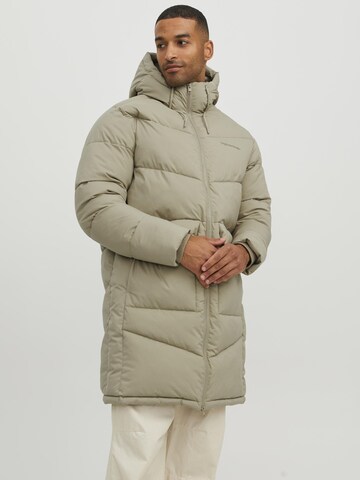 Manteau mi-saison 'Vesterbro' JACK & JONES en vert : devant